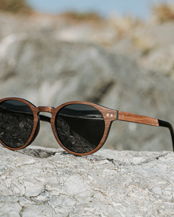 Heritage Walnut Carbon RX Men's Wooden Sunglasses