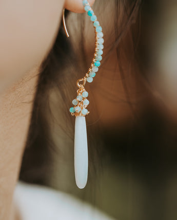 Amazonite Earrings