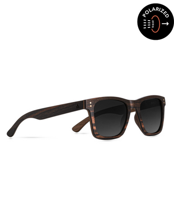 Bali Ebony Women's Wooden Sunglasses