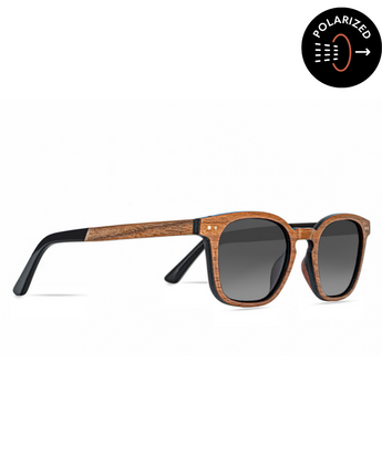 Everest Walnut Carbon RX Women Wooden Sunglasses